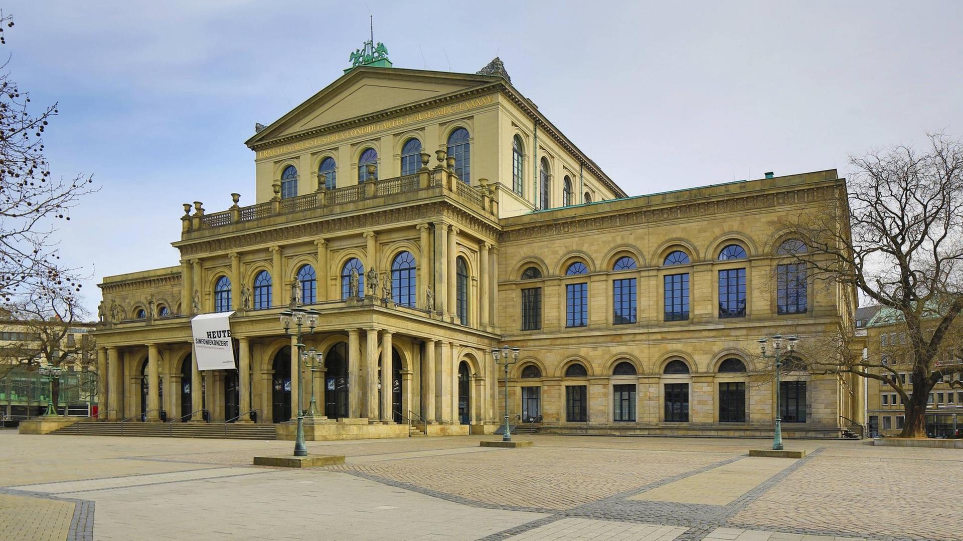 Das Gebäude des Staatstheaters Hannover. Das Gebäude des Staatstheaters Hannover.