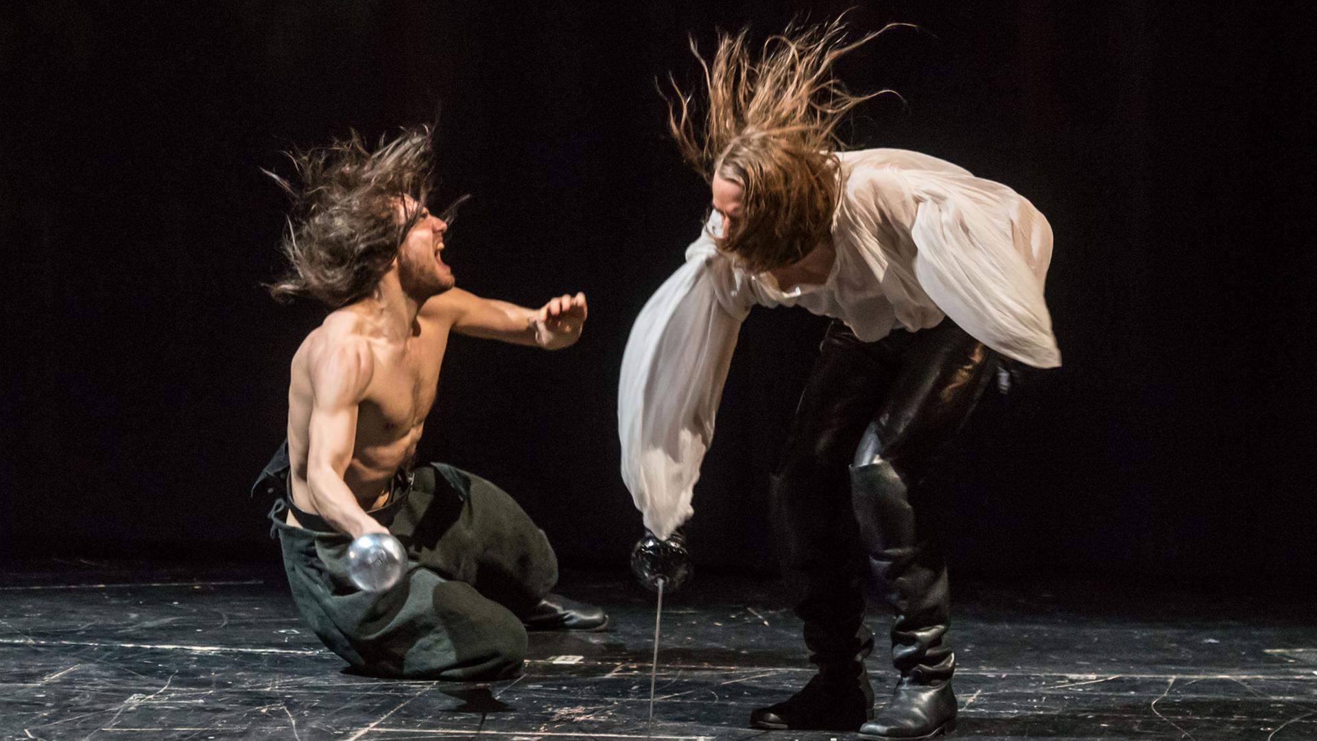 Cyrano de Bergerac von Edmond Rostand. Regie Leander Haußmann - Premiere am 18.3.2017 im Thalia Theater, Hamburg Cyrano de Bergerac von Edmond Rostand. Regie Leander Haußmann - Premiere am 18.3.2017 im Thalia Theater, Hamburg