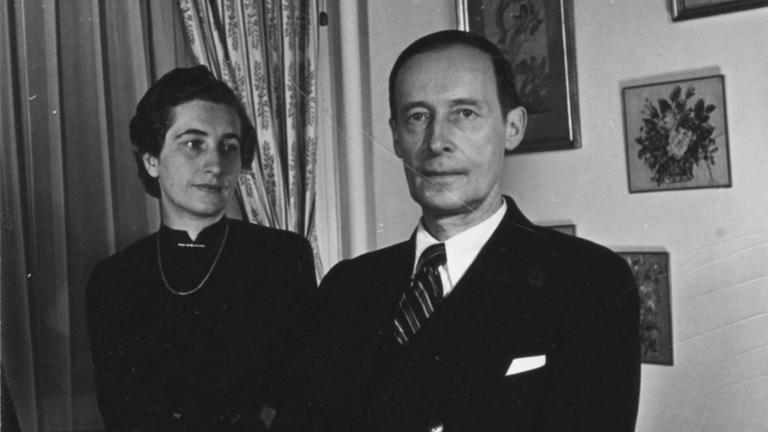 Helen und Kurt Wolff in New York City 1941.