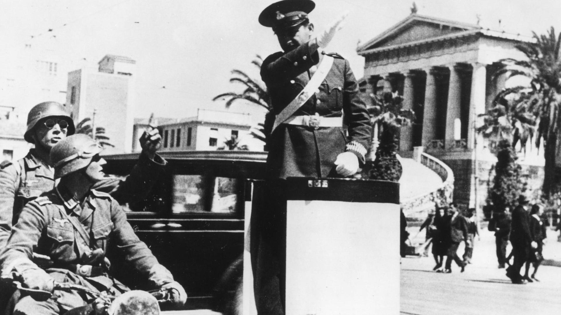 Deutsche Besatzer 1941 in Athen Deutsche Besatzer 1941 in Athen