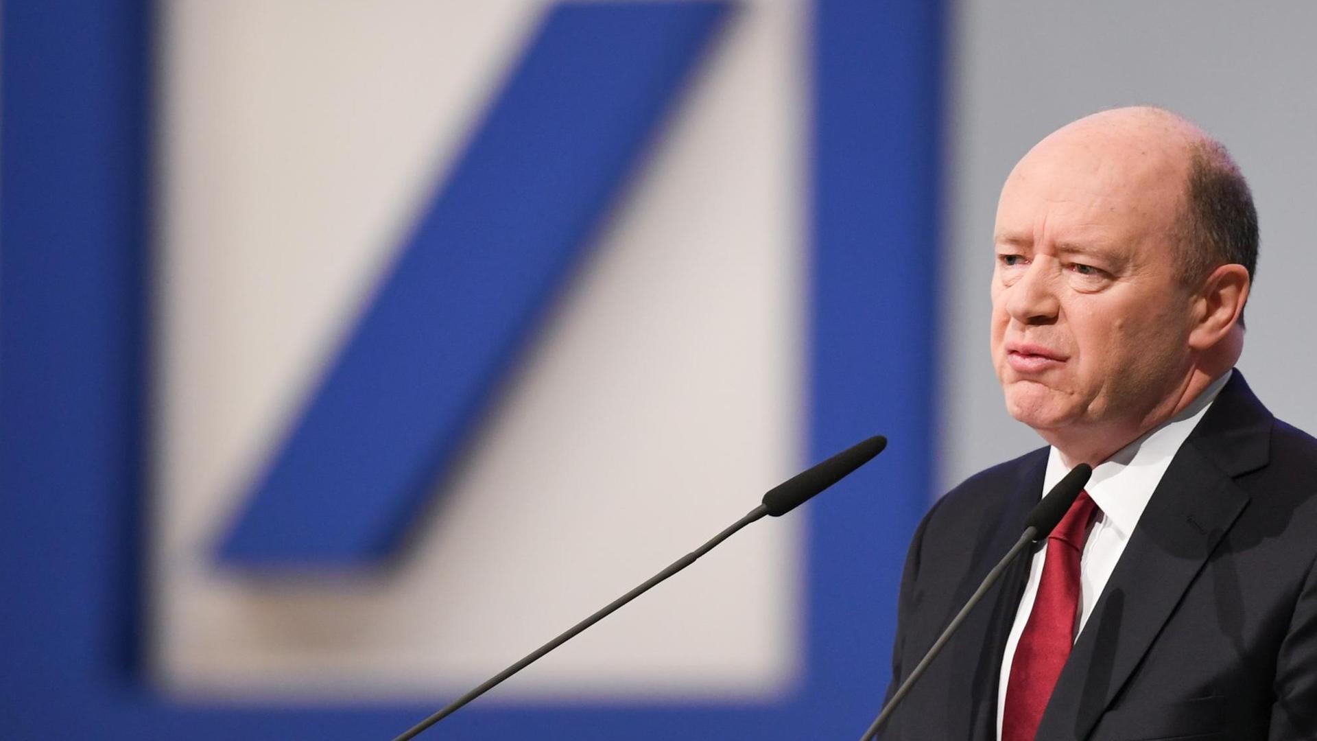John Cryan, Vorstandsvorsitzender der Deutschen Bank John Cryan, Vorstandsvorsitzender der Deutschen Bank