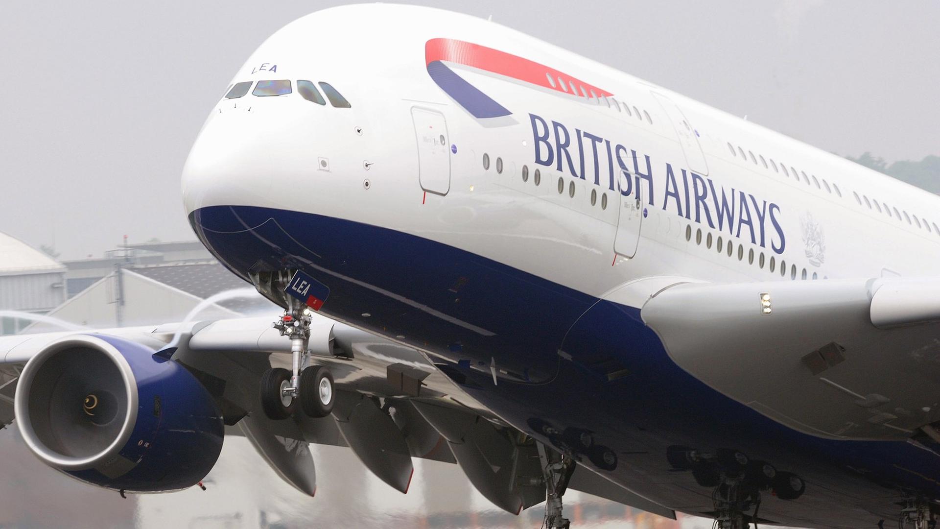 Erster Airbus A380 für British Airways Erster Airbus A380 für British Airways