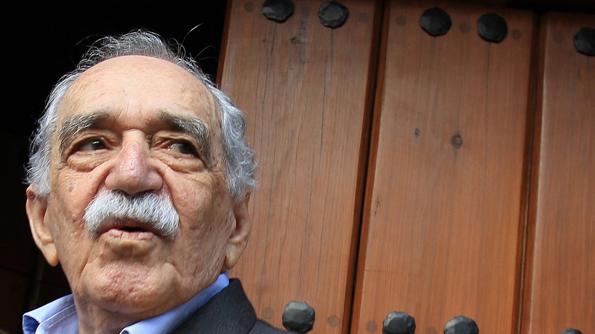 Porträtaufnahme des 87jährigen Gabriel Garcia Marquez Porträtaufnahme des 87jährigen Gabriel Garcia Marquez