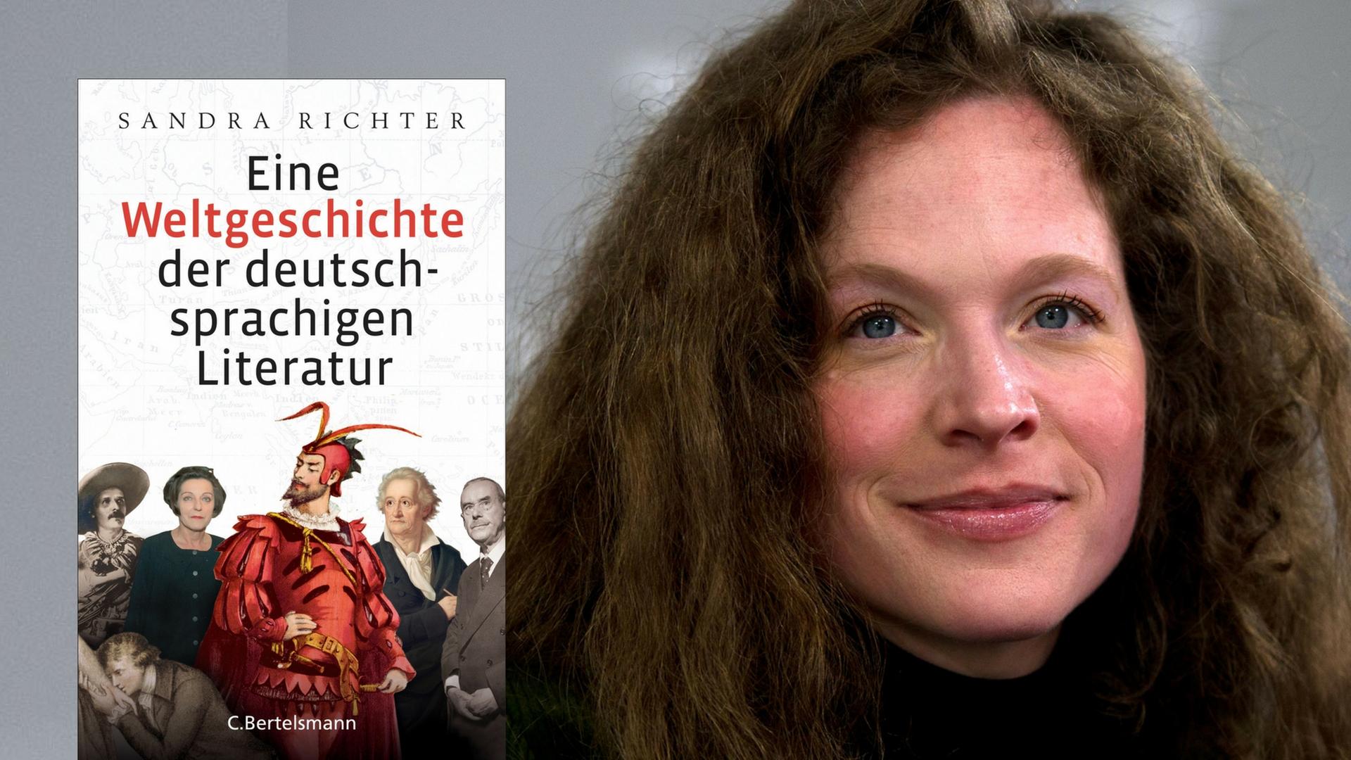 Buchcover: Sandra Richter: “Eine Weltgeschichte der deutschsprachigen Literatur”