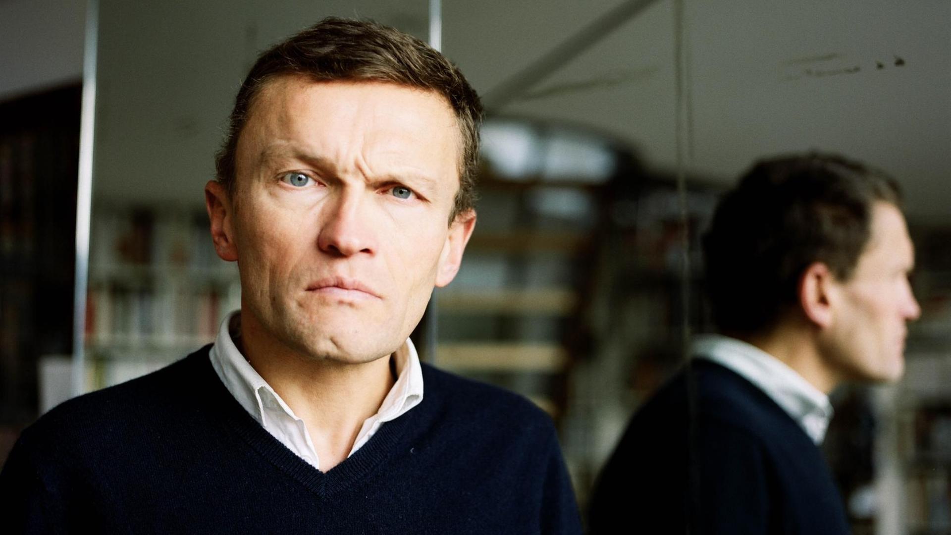Der französische Schriftsteller Sylvain Tesson. Der französische Schriftsteller Sylvain Tesson.
