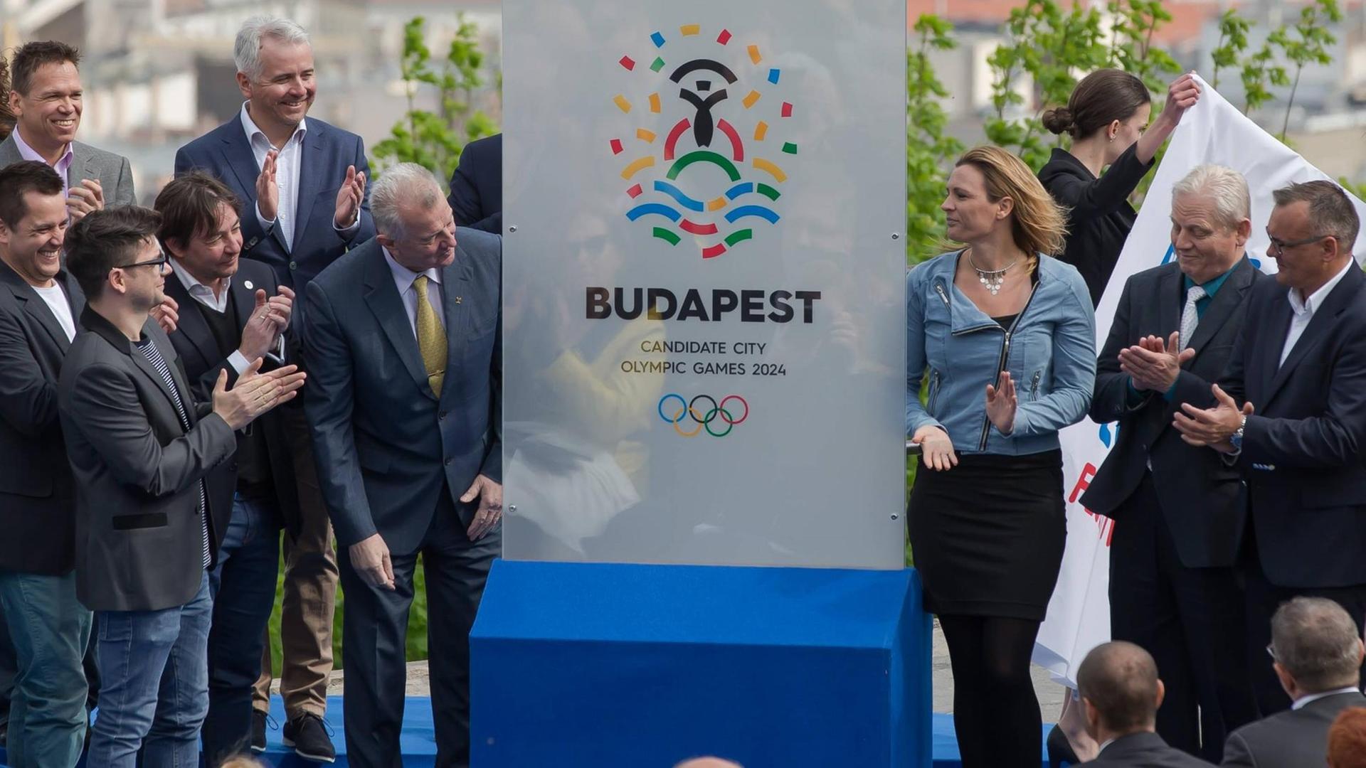 Budapest präsentiert im April 2016 die Kandidatur um die Olympischen Spiele