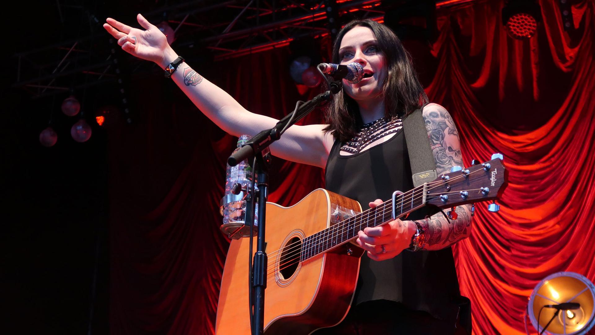 Amy Macdonald hat das Rudolstadt Festival 2017 eröffnet. Amy Macdonald hat das Rudolstadt Festival 2017 eröffnet.