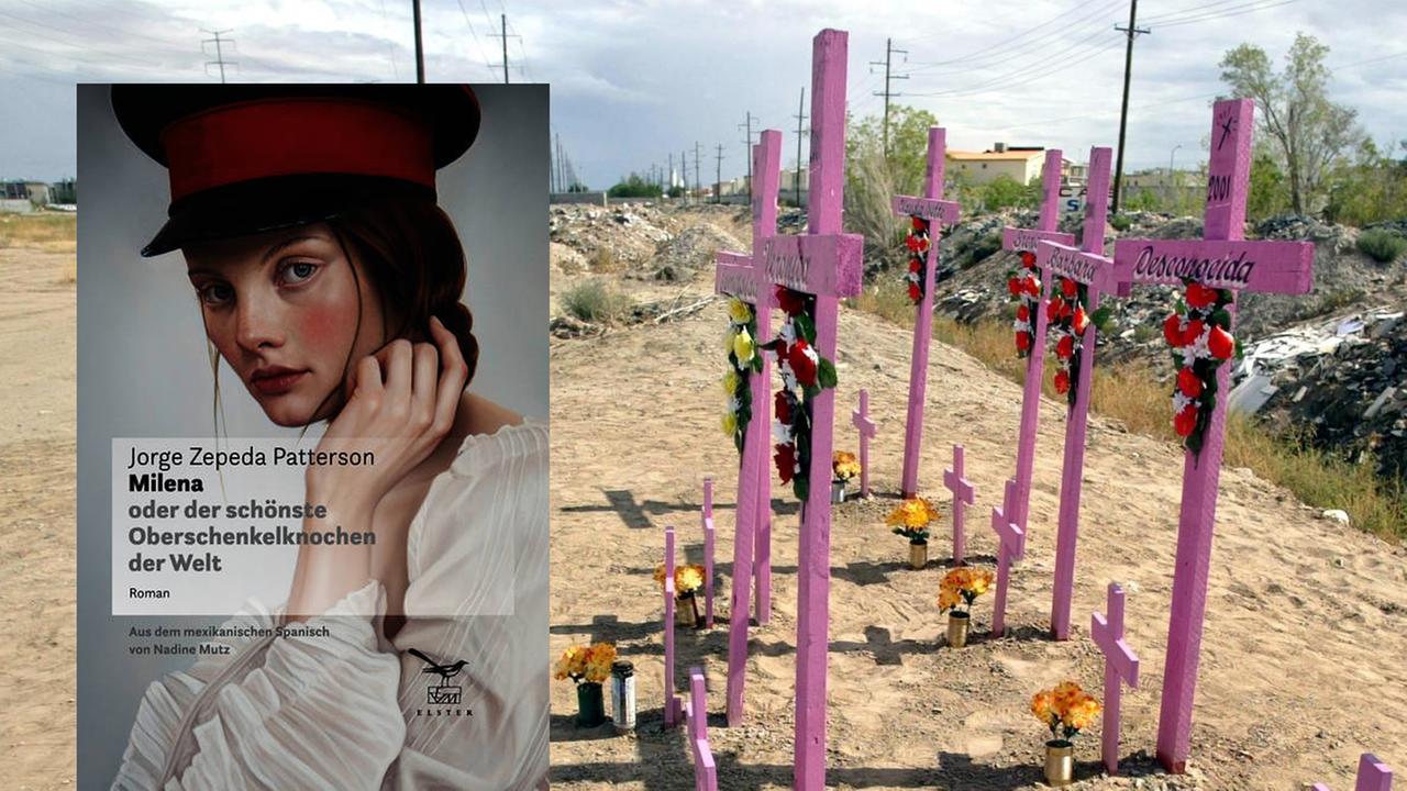 An ermorderte Frauen erinnern pinke Holzkreuze an den Gräbern. Der Tod scheint in Mexiko allgegenwärtig. An ermorderte Frauen erinnern pinke Holzkreuze an den Gräbern. Der Tod scheint in Mexiko allgegenwärtig.
