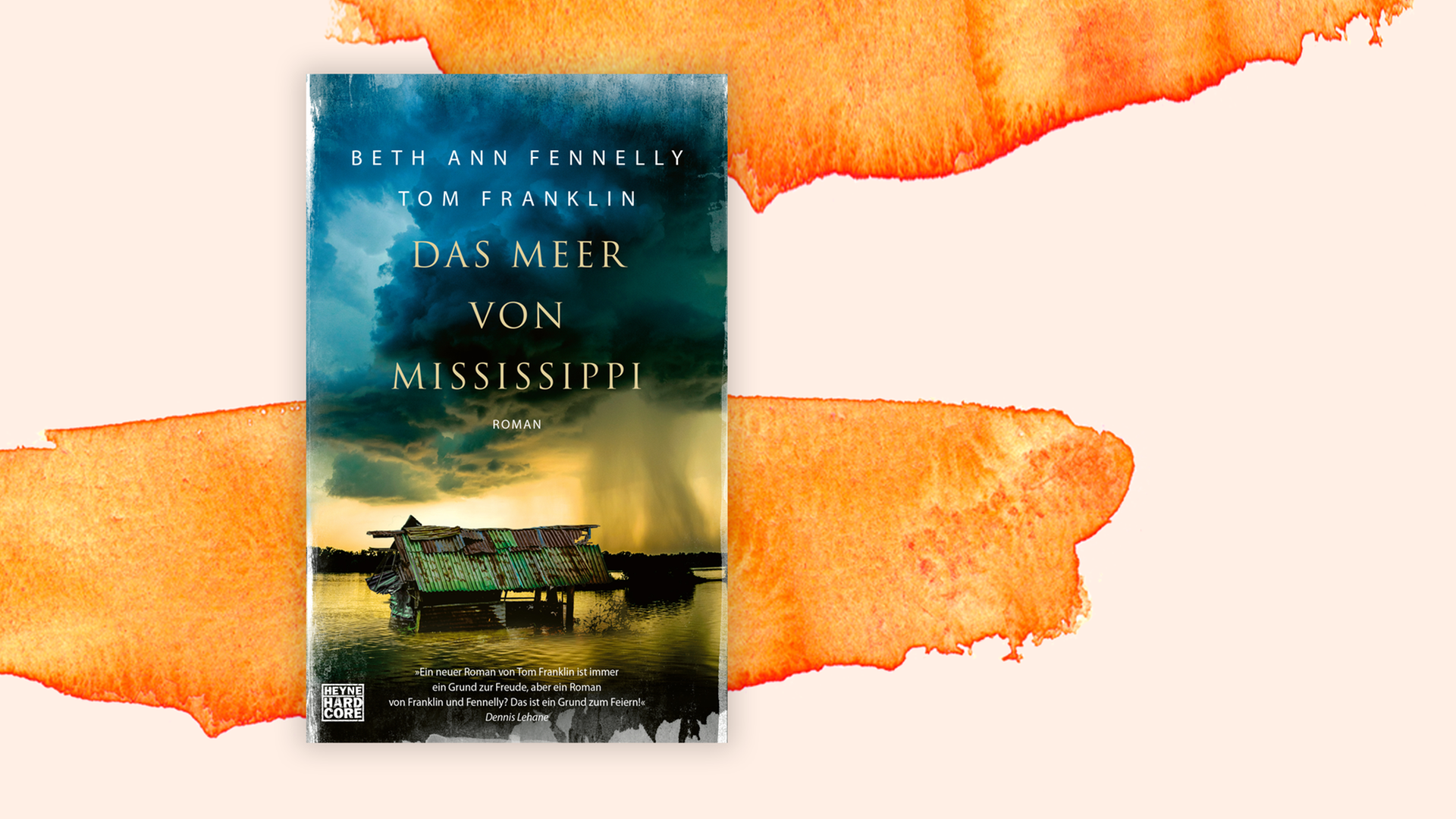 Zu sehen ist das Cover des Buches "Das Meer von Mississippi" von Beth Ann Fennelly und Tom Franklin.