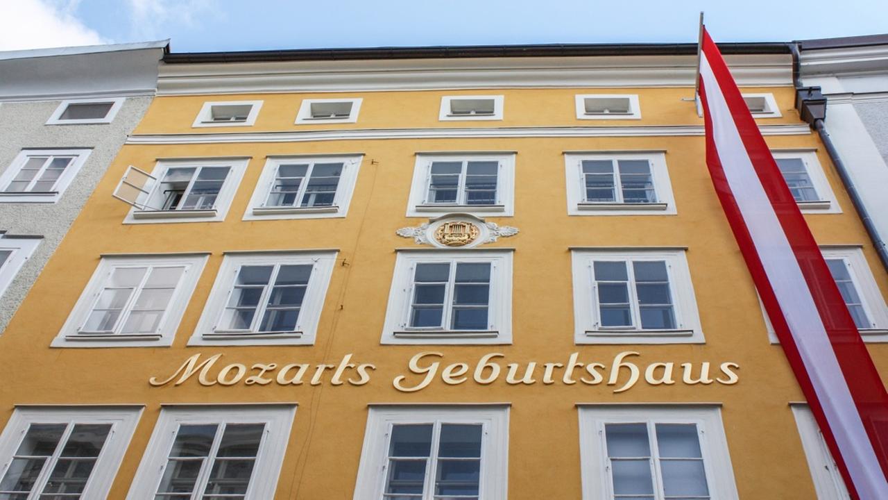 Österreich: Mozarts Geburtshaus, Salzburg 