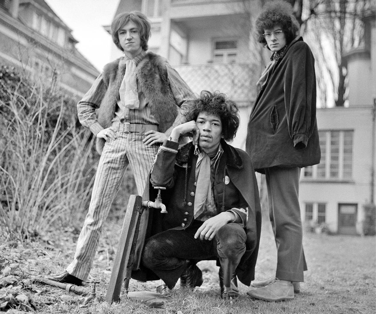 Jimi Hendrix in Hamburg, fotografiert von Günter Zint. Jimi Hendrix in Hamburg, fotografiert von Günter Zint.