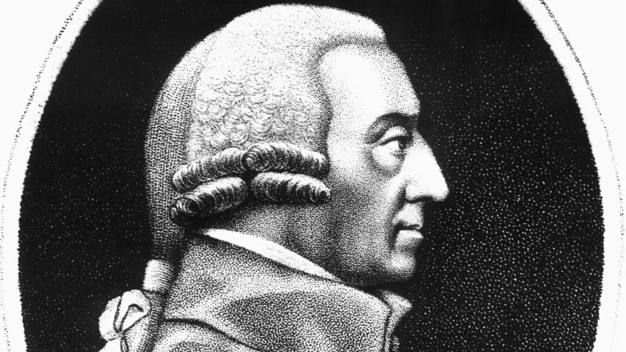 Adam Smith, britischer Moralphilosoph und Volkswirtschaftler Adam Smith, britischer Moralphilosoph und Volkswirtschaftler
