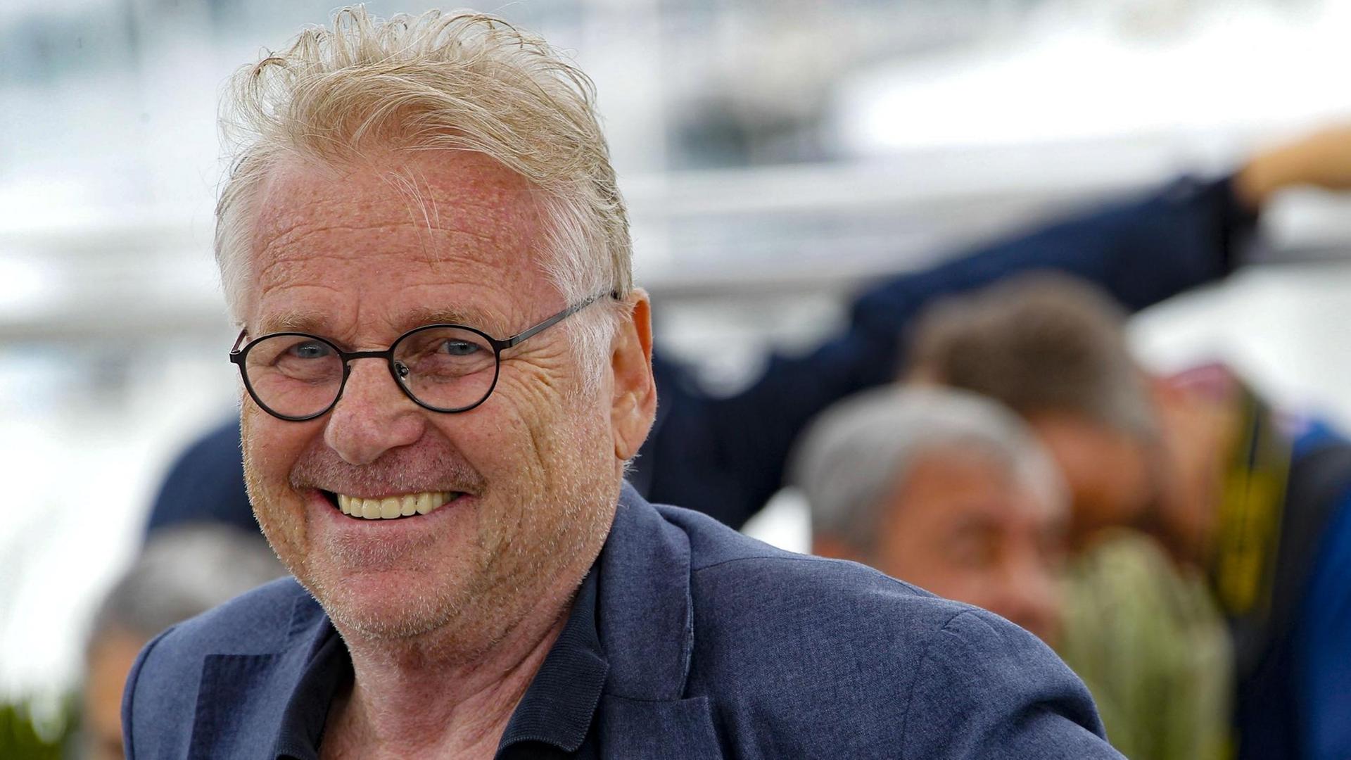Der Grünen-Politiker Daniel Cohn-Bendit beim Photo call bei den Filmfestspielen in Cannes, 2018. Der Grünen-Politiker Daniel Cohn-Bendit beim Photo call bei den Filmfestspielen in Cannes, 2018.