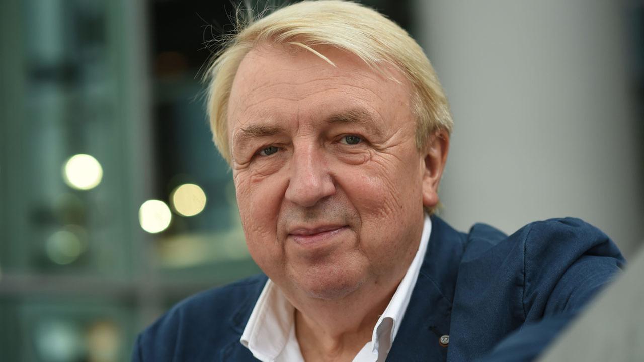 Hanns-Josef Ortheil , aufgenommen im Oktober 2016, auf der 68. Frankfurter Buchmesse, in Frankfurt/Main (Hessen).Fotograf:Uwe Zucchi