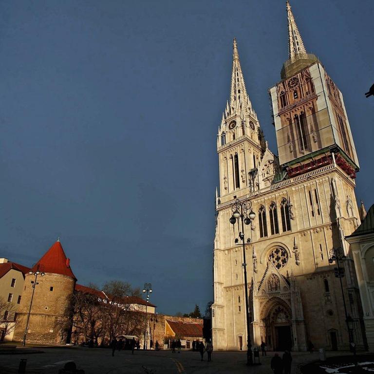 Die Kathedrale in der kroatischen Hauptstadt Zagreb