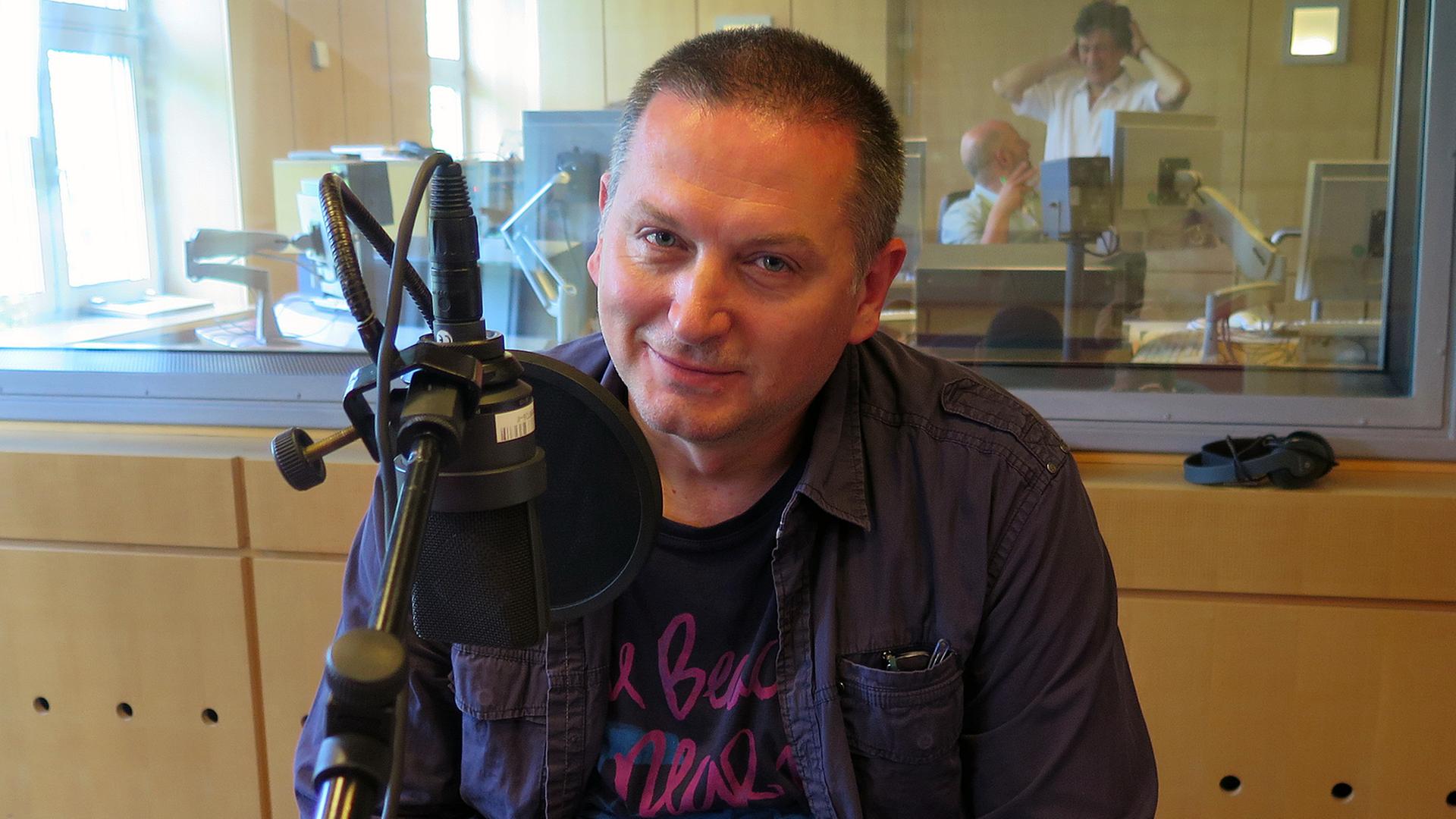 Der bulgarische Schriftsteller Georgi Gospodinov. Der bulgarische Schriftsteller Georgi Gospodinov.