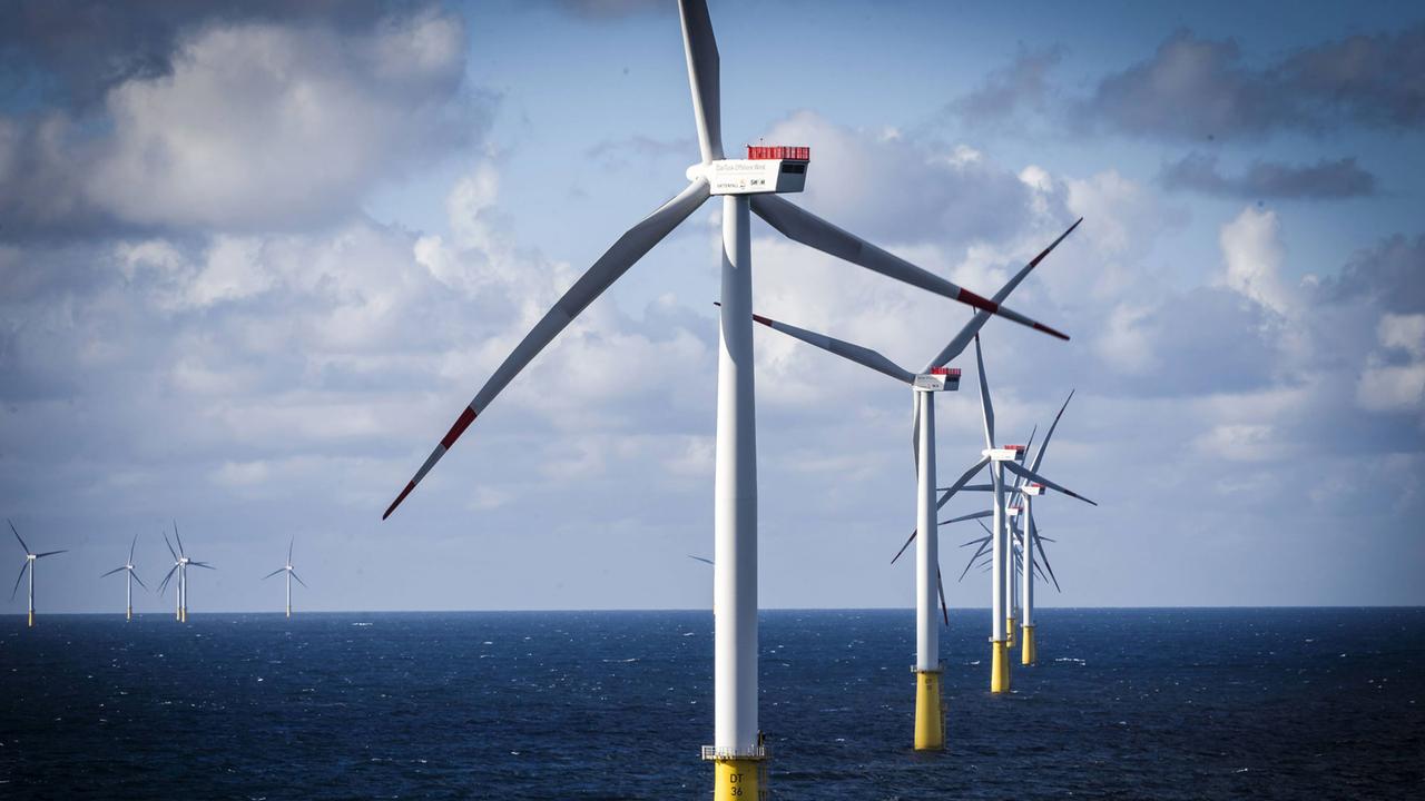 Windpark DanTysk in der Nordsee
Windpark DanTysk in der Nordsee