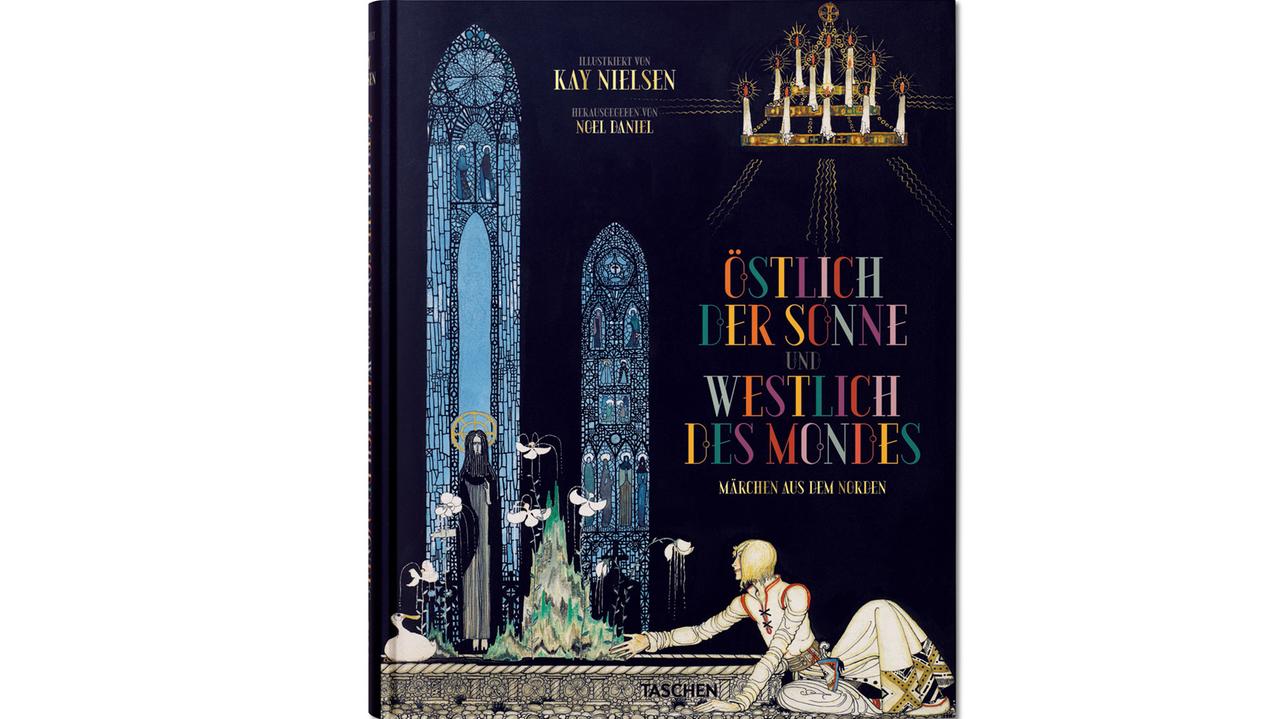 Buchcover von "Östlich der Sonne, westlich des Mondes" mit Illustrationen von Kay Nielsen, Neuauflage Taschen Buchcover von "Östlich der Sonne, westlich des Mondes" mit Illustrationen von Kay Nielsen, Neuauflage Taschen