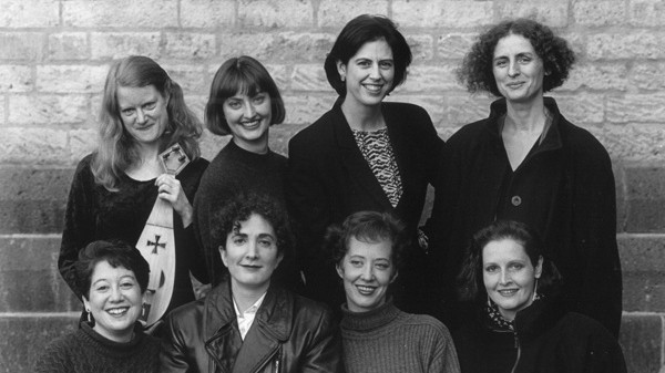 Das Ensemble Sequentia 1995 bei einem Hildegard von Bingen-Projekt in Köln Das Ensemble Sequentia 1995 bei einem Hildegard von Bingen-Projekt in Köln