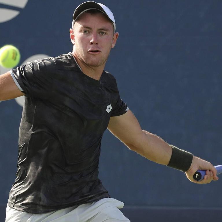Der deutsche Tennisspieler Dominik Köpfer bei den US-Open 2019