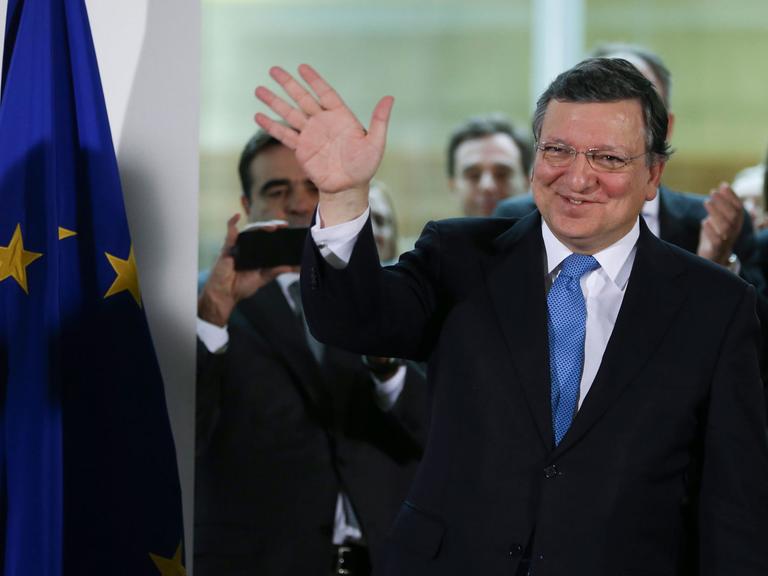 José Manuel Barroso bei seinem Abschied als Präsident der EU-Kommission in Brüssel
