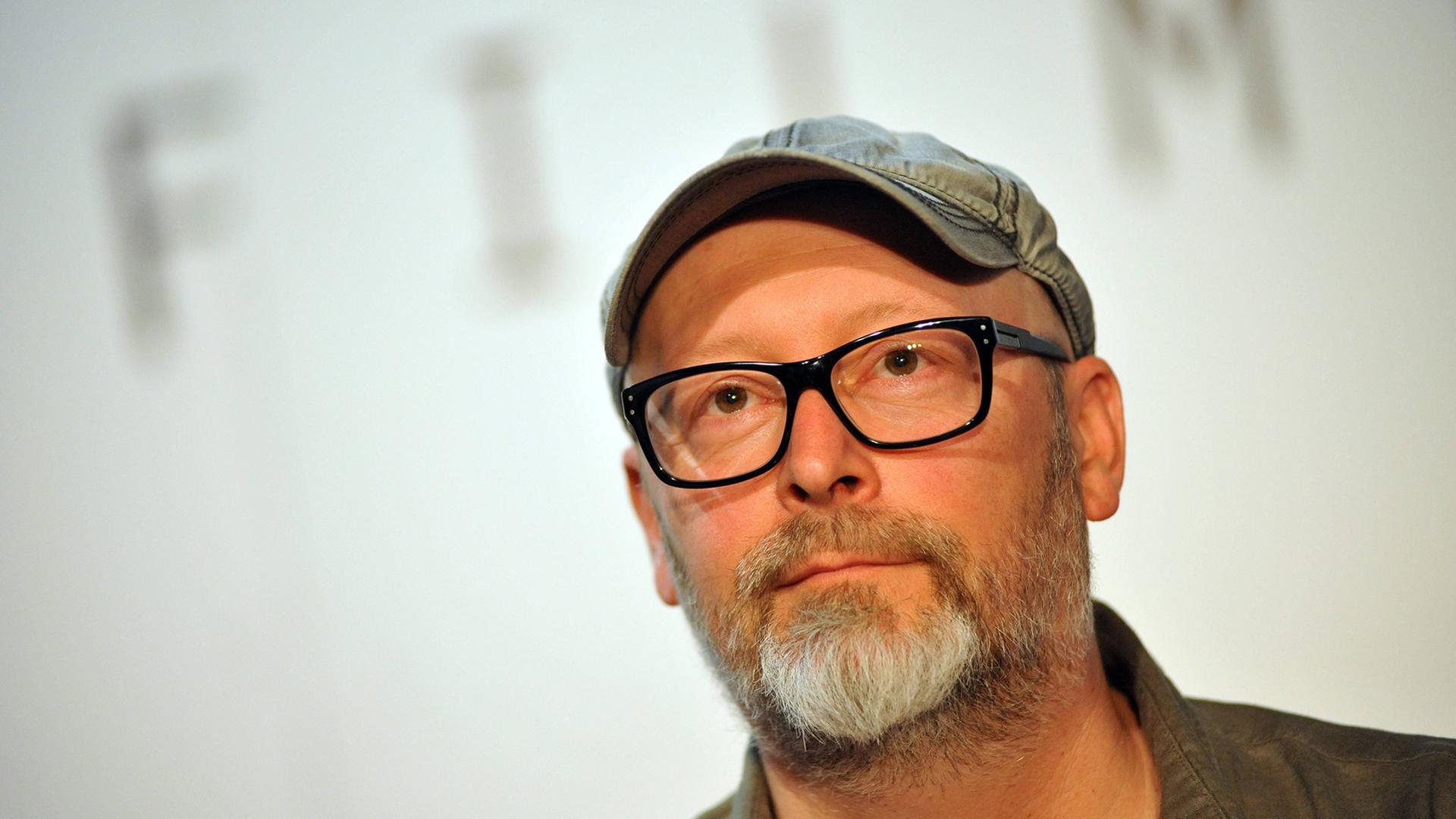 Der polnische Filmregisseur Wojtek Smarzowski, fotografiert auf dem 38. Gdynia Film Festival 2013