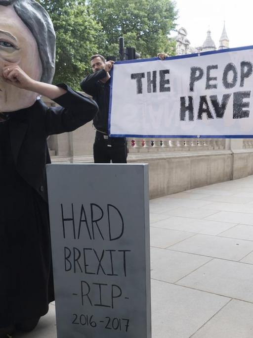 Die britische Premierministerin Theresa May