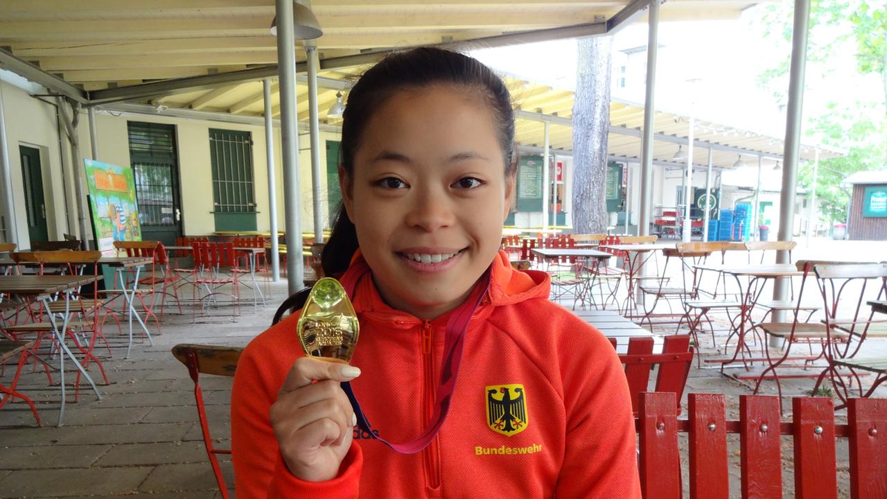 My gewann eine Goldmedaille bei der Europameisterschaft in London 2016 My gewann eine Goldmedaille bei der Europameisterschaft in London 2016
