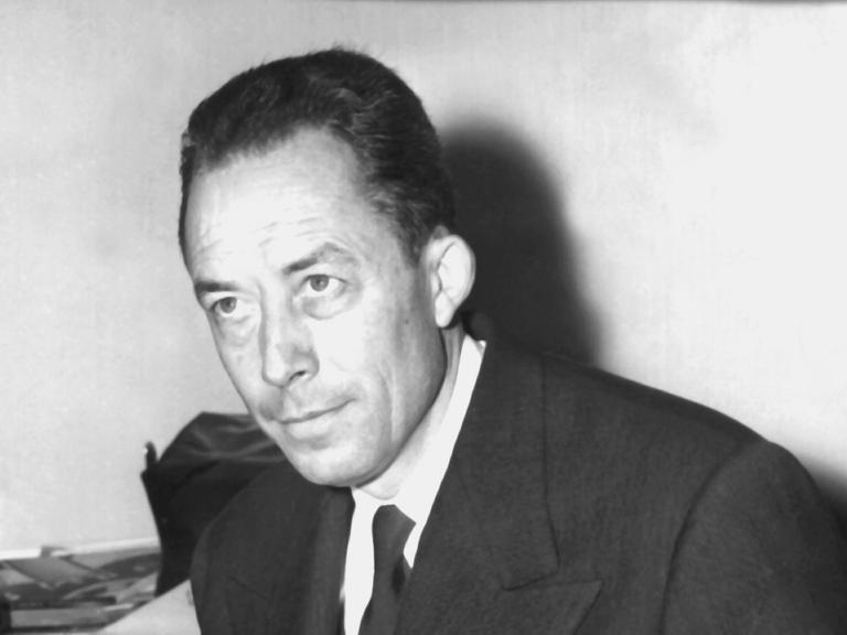 Literatur-Nobelpreisträger Albert Camus 1957