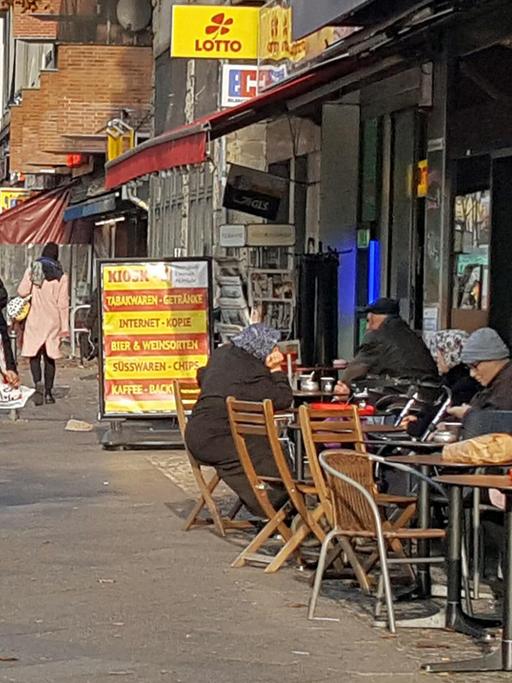 Café am Kottbusser Damm in Berlin-Kreuzberg