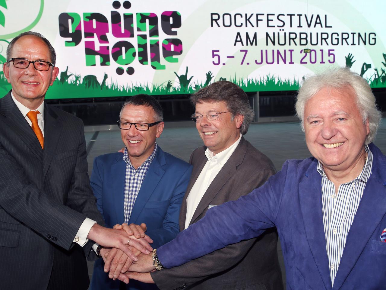 Die neuen Veranstalter des Rock-Festivals auf dem Nürburg Ring Die neuen Veranstalter des Rock-Festivals auf dem Nürburg Ring