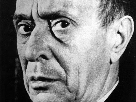Der österreichische Komponist Arnold Schönberg (1874-1951) Der österreichische Komponist Arnold Schönberg (1874-1951)