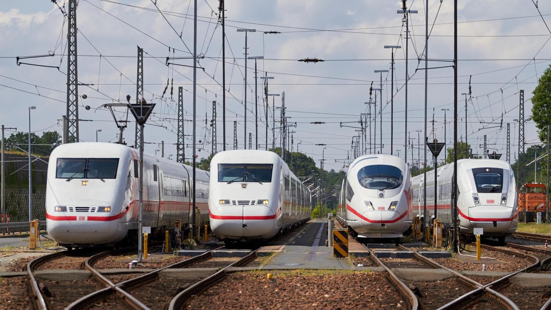 Von ICE 1 bis ICE 4. Von ICE 1 bis ICE 4.