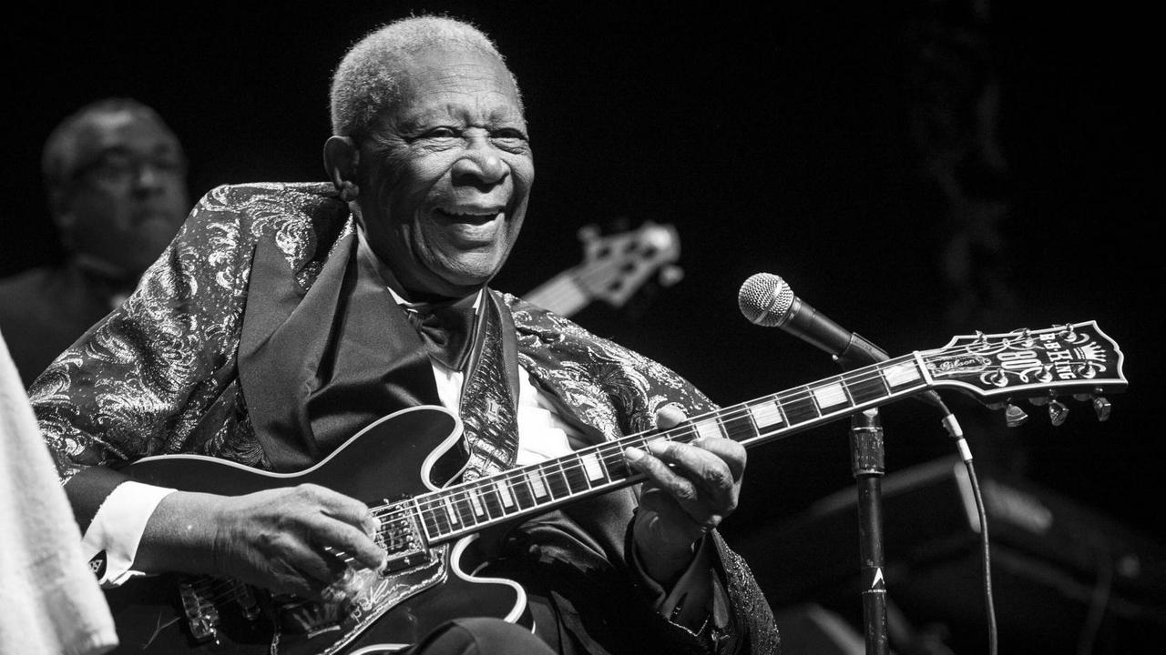 Die Blues-Legende B.B. King im Februar 2013 Die Blues-Legende B.B. King im Februar 2013