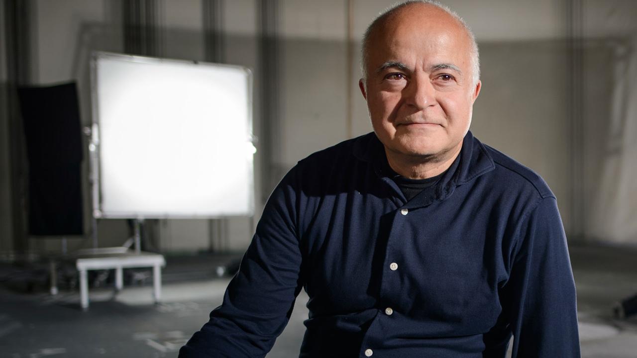 Yadegar Asisi im Oktober 2017 in einem Berliner Filmstudio Yadegar Asisi im Oktober 2017 in einem Berliner Filmstudio