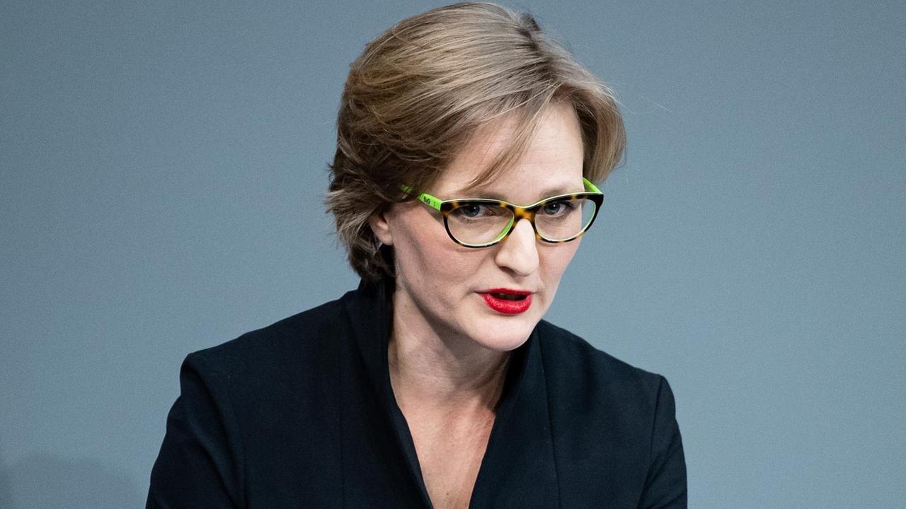 Die Bundestagabgeordnete Franziska Brantner (Bündnis 90/Die Grünen) Die Bundestagabgeordnete Franziska Brantner (Bündnis 90/Die Grünen)