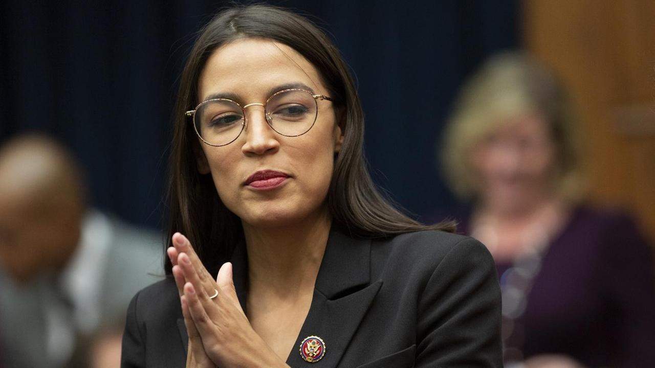 Die demokratische Abgeordnete Alexandria Ocasio-Cortez. Die demokratische Abgeordnete Alexandria Ocasio-Cortez.