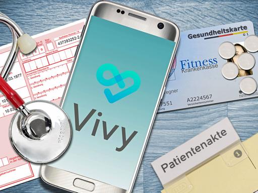 Digitale Patientenakte, Gesundheitskarte, Vivy-App (Symbolfoto)