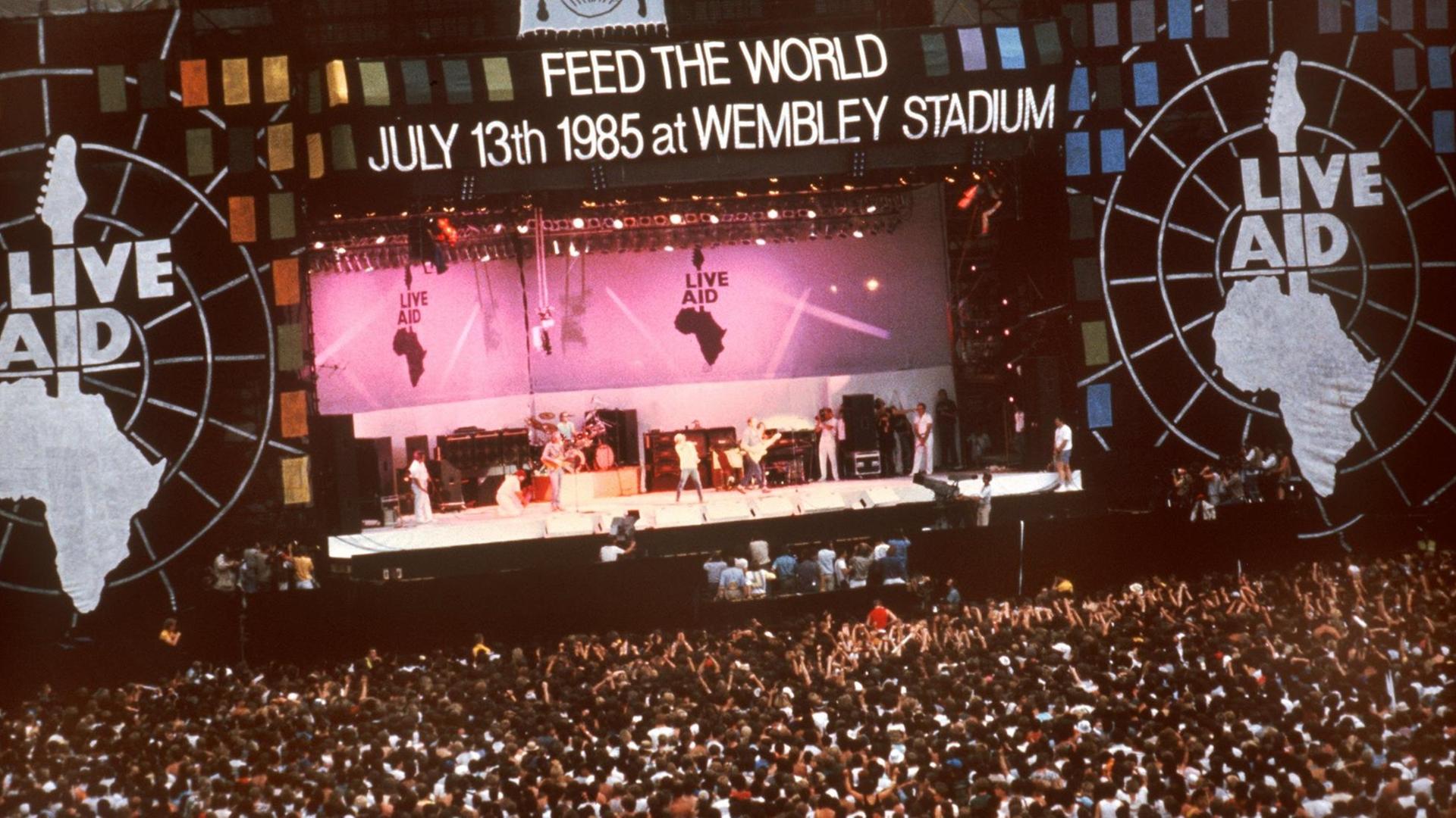Gigantisches Spektakel: Das Live-Aid-Konzert am 13.07.1985 in London und Philadelphia Gigantisches Spektakel: Das Live-Aid-Konzert am 13.07.1985 in London und Philadelphia