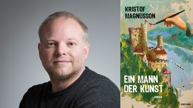 Der Schriftsteller Kristof Magnusson und sein Buch "Ein Mann der Kunst"
