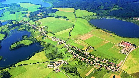 Blick auf Brodowin Blick auf Brodowin