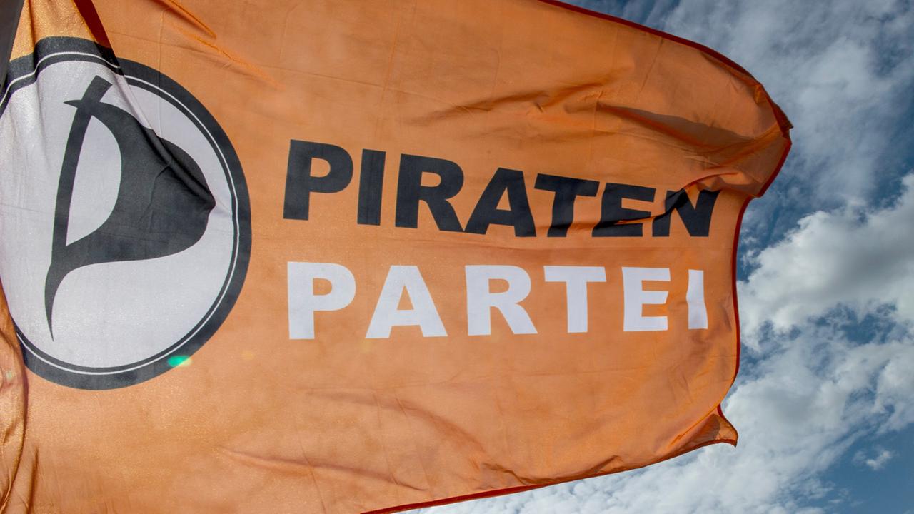Die Fahne der Piratenpartei Die Fahne der Piratenpartei