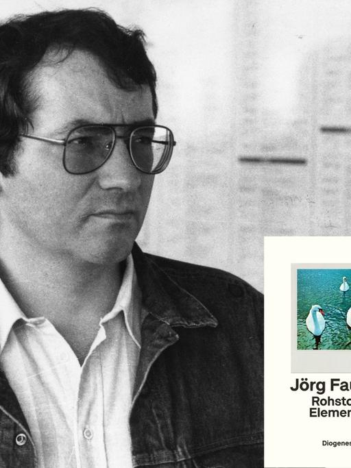 Buchcover Jörg Fauser: „Rohstoff“, „Rohstoff Elements“ und „Das Schlangenmaul“