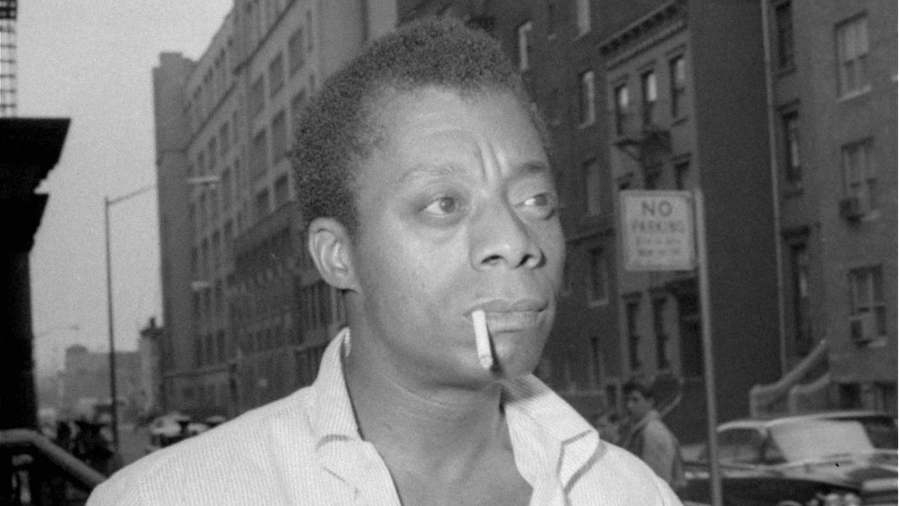 Der Schriftsteller James Baldwin 1963 in New York