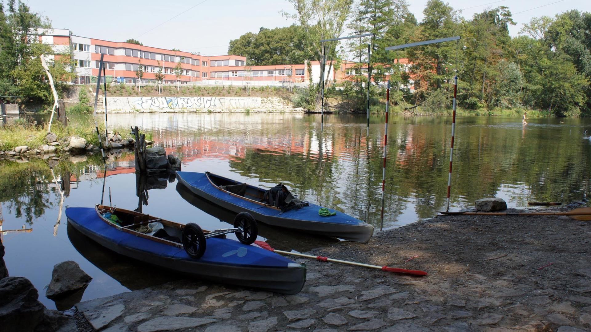 Die Saale in Jena Wie ein Fluss wieder sichtbar wird