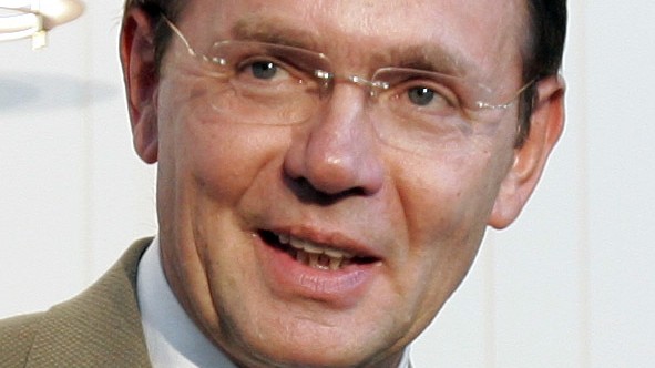 Hanns Schumacher, Deutscher Botschafter in Finnland, aufgenommen am 10.05.2007 in Helsinki