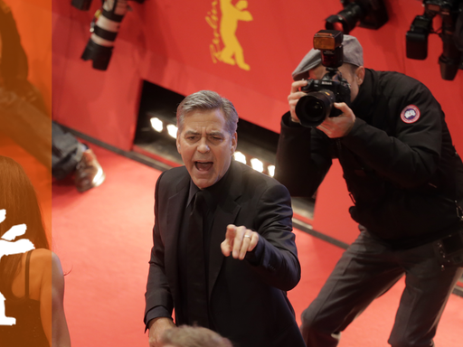"Hail Caesar!"-Darsteller George Clooney bei der Eröffnung der Berlinale