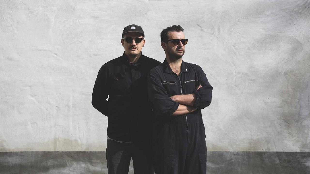 Gernot Bronsert (li.) und Sebastian Szary von Modeselektor. Gernot Bronsert (li.) und Sebastian Szary von Modeselektor.