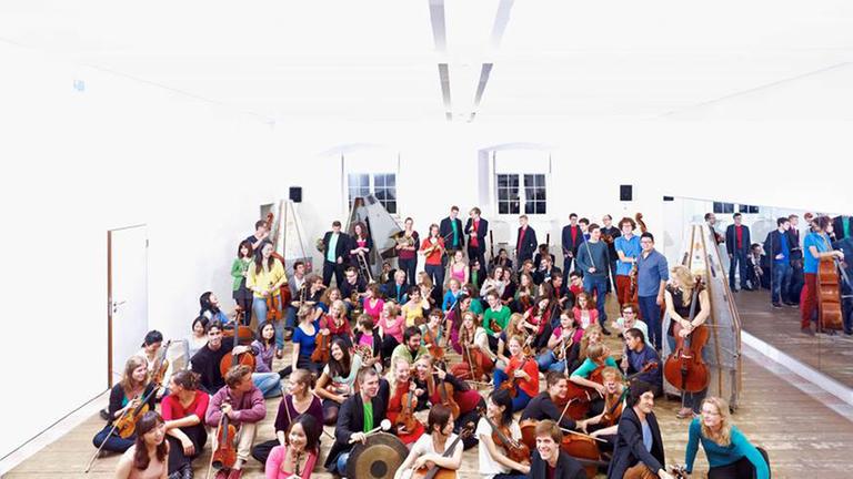 Gruppenbild der Jungen Deutschen Philharmonie