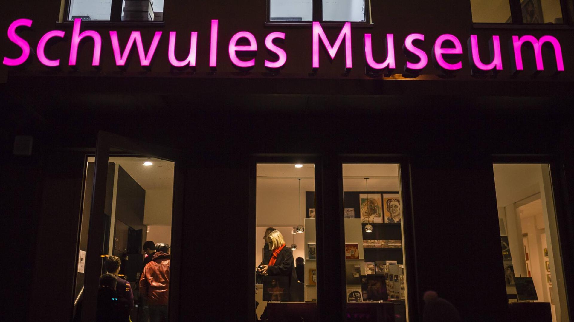 Blick auf das Schwule Museum in Berlin Blick auf das Schwule Museum in Berlin